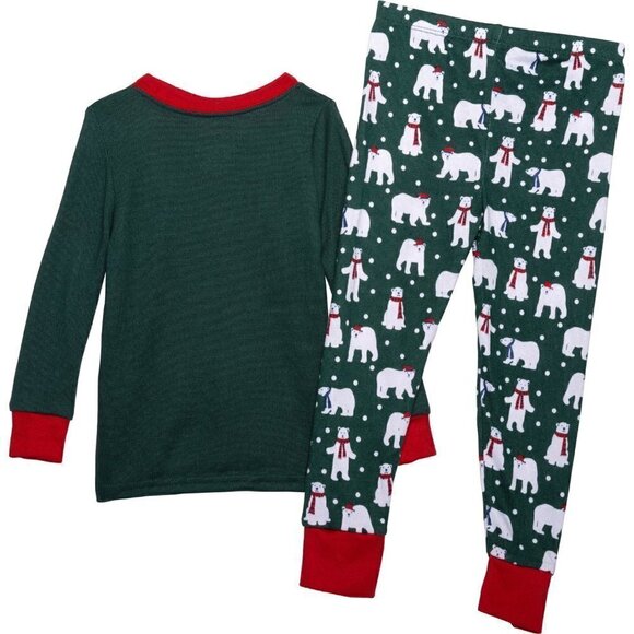 NWT! Rae Dunn Bearly Awake Snug Fit Pajamas - Picture 2 of 6